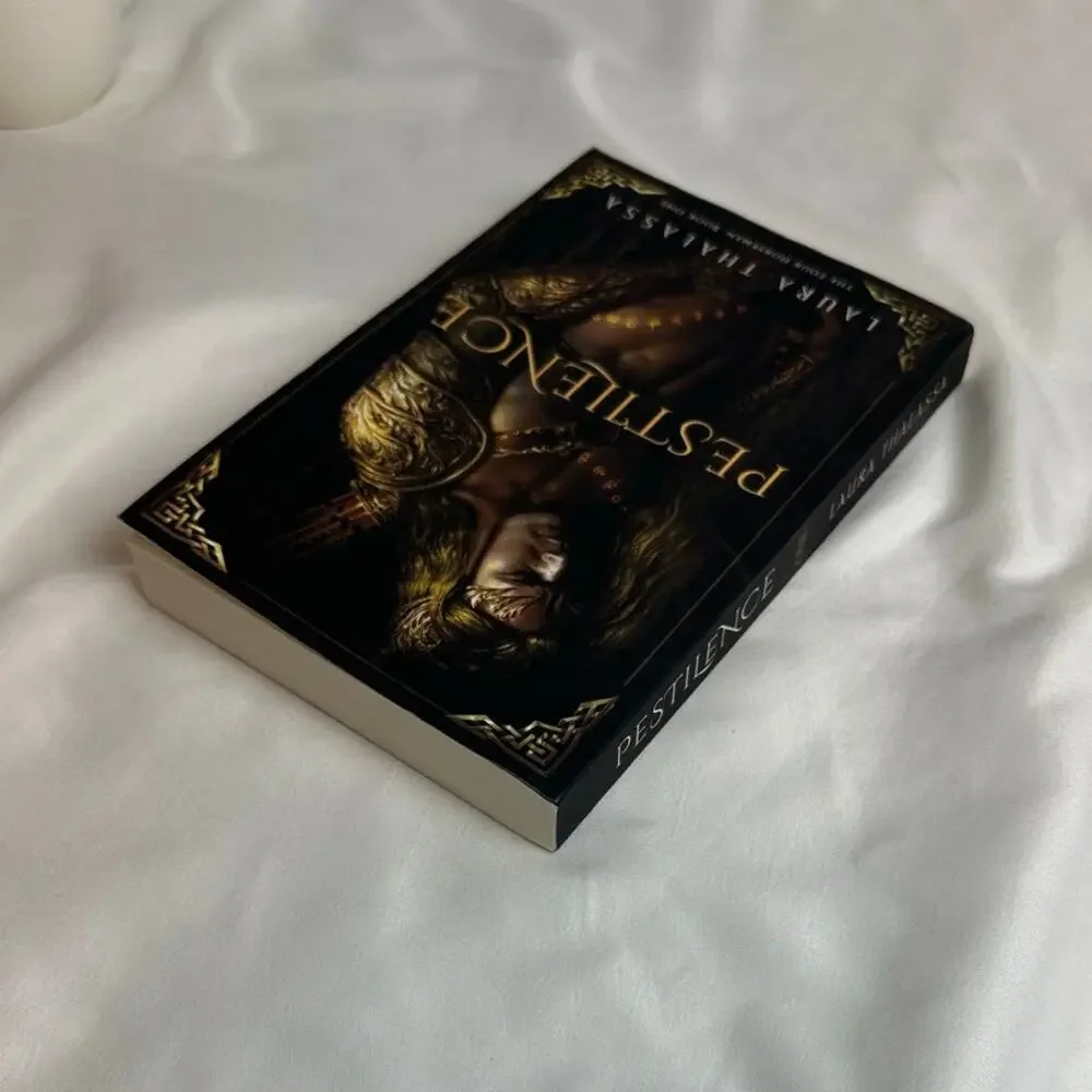 Pestilence Laura Thalassa OOP Original Indie Model Cover Paperback Four Horsemen
